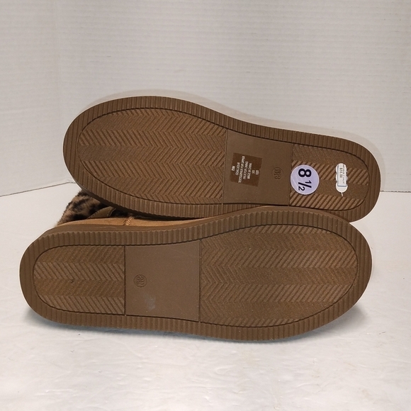 GBG Los Angeles bootie faux fur and suede camel color Size: 8.5 - Picture 5 of 5